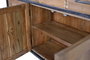 GINER Y COLOMER Buffet en bois de teck, manguier et métal marron